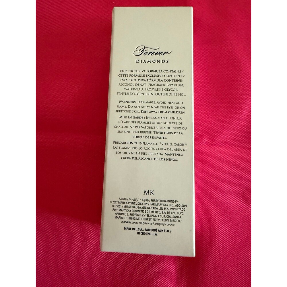 Mary Kay Forever Diamonds Eau de Parfum | New in Box 2 oz FREE SHIPPING - Picture 4 of 6